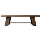 Sassanid New Arrival French Contemporary Indoor Solid Wood Davos Oak Rectangular Extension Dining Table