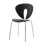 Comfortable Modern Nordic Style Plastic Dining Chairs Home Light Luxury Chair Italian Restaurant Backrest Chairs for Dining Room