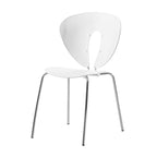 Comfortable Modern Nordic Style Plastic Dining Chairs Home Light Luxury Chair Italian Restaurant Backrest Chairs for Dining Room