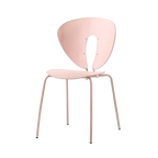 Comfortable Modern Nordic Style Plastic Dining Chairs Home Light Luxury Chair Italian Restaurant Backrest Chairs for Dining Room