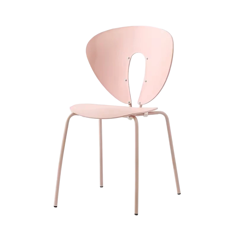 Comfortable Modern Nordic Style Plastic Dining Chairs Home Light Luxury Chair Italian Restaurant Backrest Chairs for Dining Room