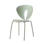 Comfortable Modern Nordic Style Plastic Dining Chairs Home Light Luxury Chair Italian Restaurant Backrest Chairs for Dining Room