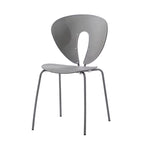 Comfortable Modern Nordic Style Plastic Dining Chairs Home Light Luxury Chair Italian Restaurant Backrest Chairs for Dining Room