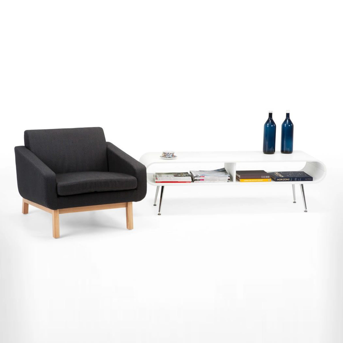 Hooper Media Unit – White
