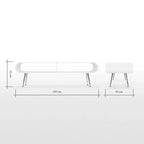 Hooper Media Unit – White