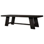Sassanid New Arrival French Contemporary Indoor Solid Wood Davos Oak Rectangular Extension Dining Table