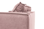 Velvet Blue Cover Trayken Sofa