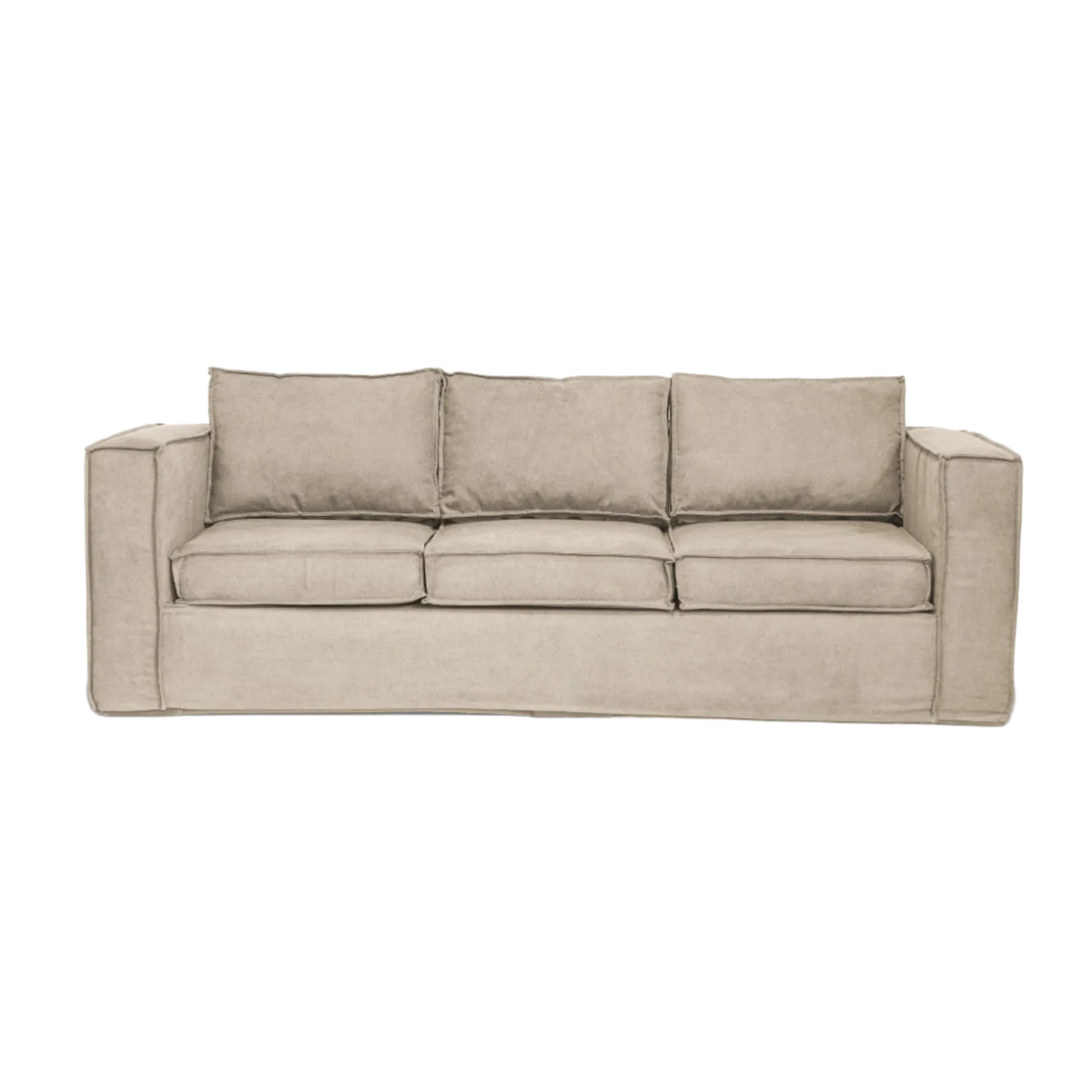 Velvet Blue Cover Trayken Sofa