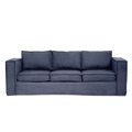 Velvet Blue Cover Trayken Sofa