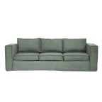 Velvet Blue Cover Trayken Sofa