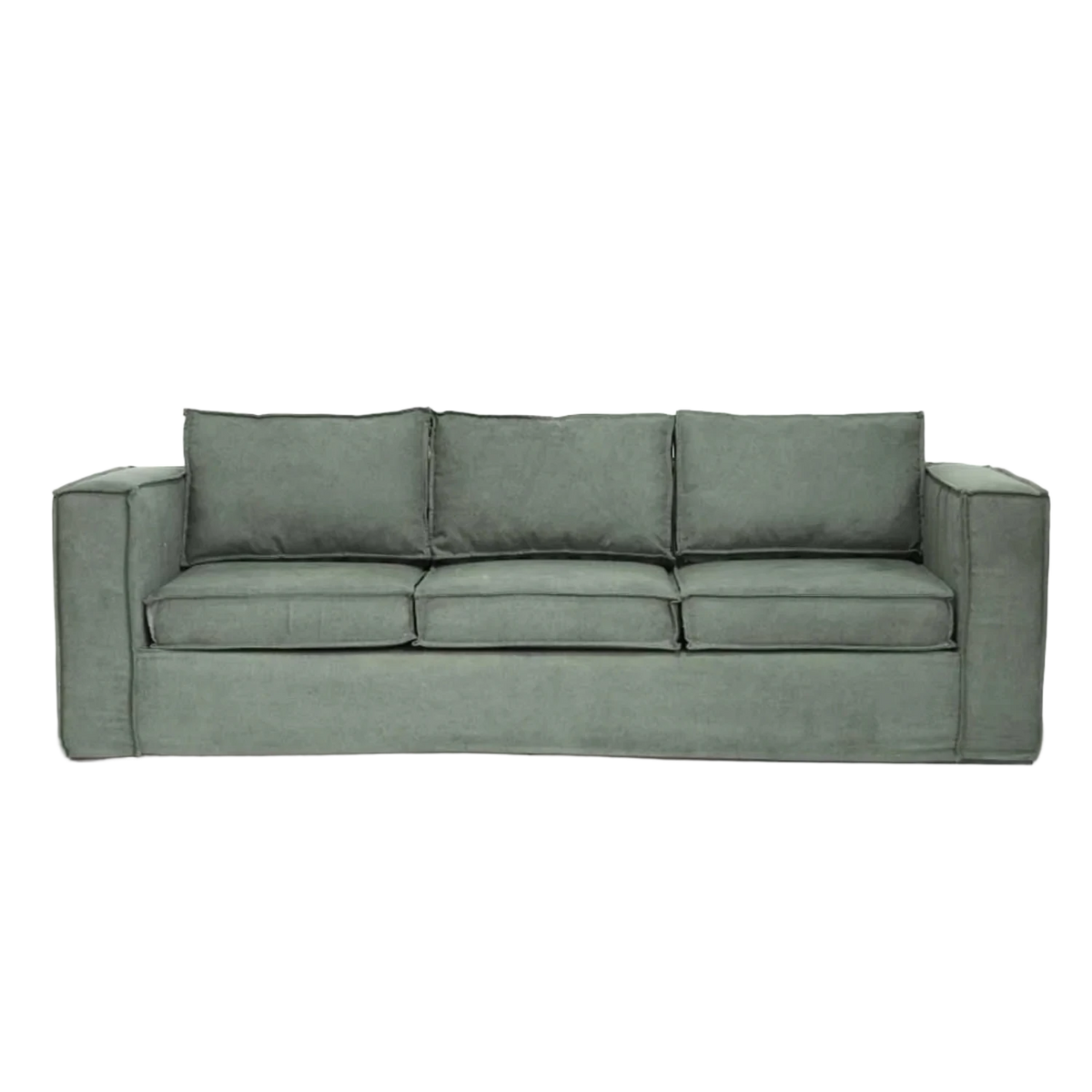 Velvet Blue Cover Trayken Sofa