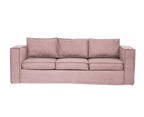 Velvet Blue Cover Trayken Sofa