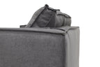 Velvet Blue Cover Trayken Sofa