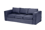 Velvet Blue Cover Trayken Sofa