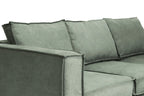 Velvet Blue Cover Trayken Sofa