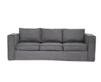 Velvet Blue Cover Trayken Sofa