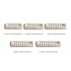 WISEMAX Complete Furniture Living Room Sectional Sofa Furniture Tufted Chesterfield Sofa Single White Boucle Fabric Floor Sofa