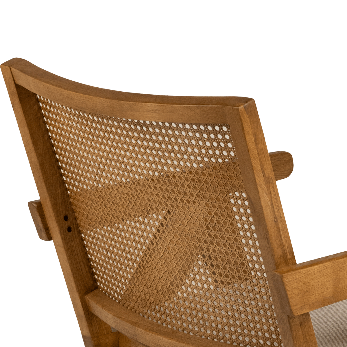 Wood Armchair Sandama Natural