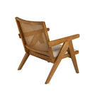Wood Armchair Sandama Natural