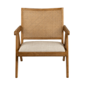 Wood Armchair Sandama Natural