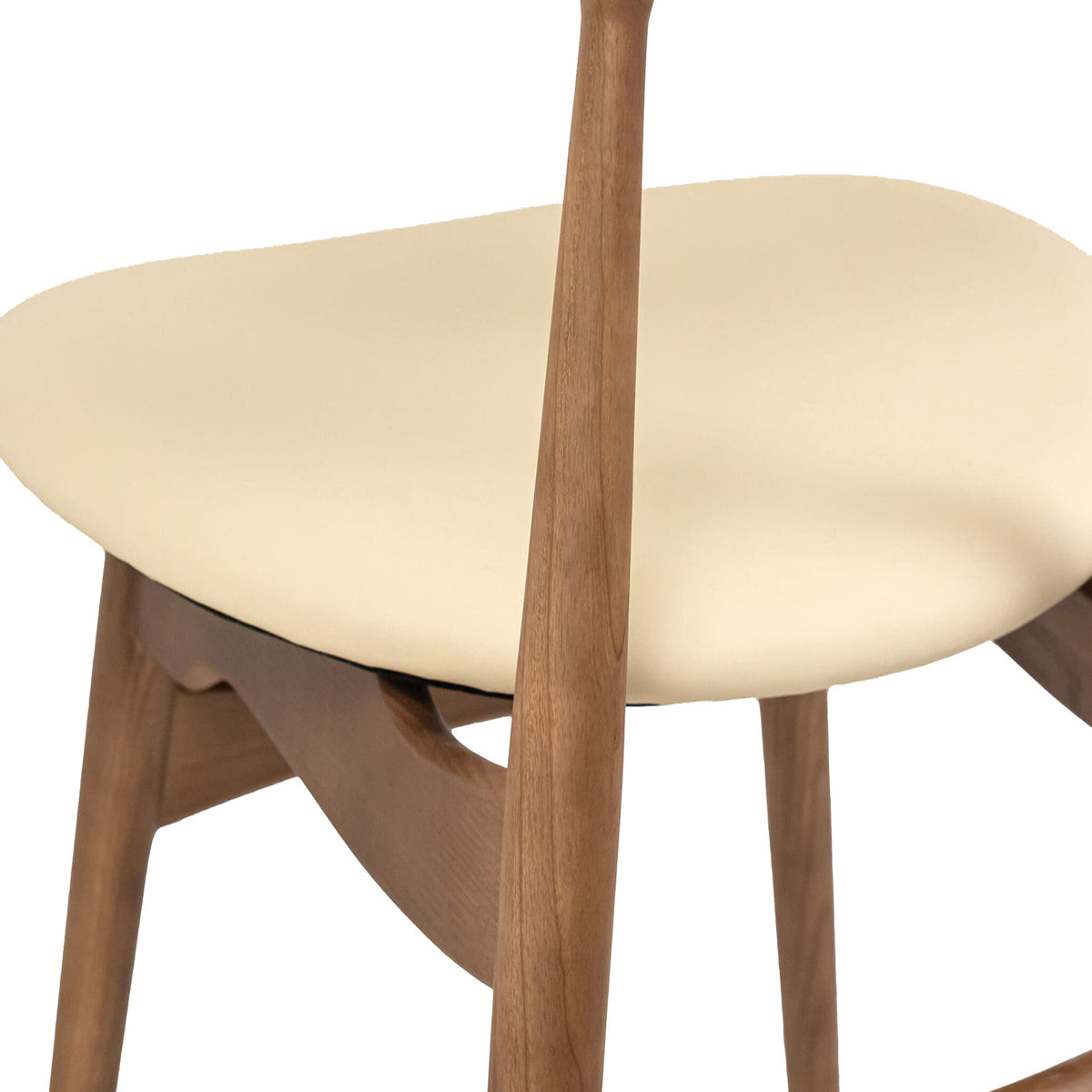 Wood Dinning Chair Hans Cream