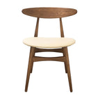 Wood Dinning Chair Hans Cream