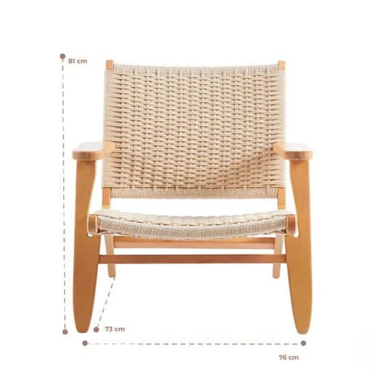 Wood Armchair Elisa