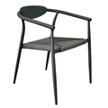 Tasmine Armchair Grey Aluminum