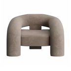 WISEMAX FURNITURE British Elegant Style Luxury Cloth Handmade Craft Boutique Hotel Leisure Soft Sponge Lounge Chair for Home