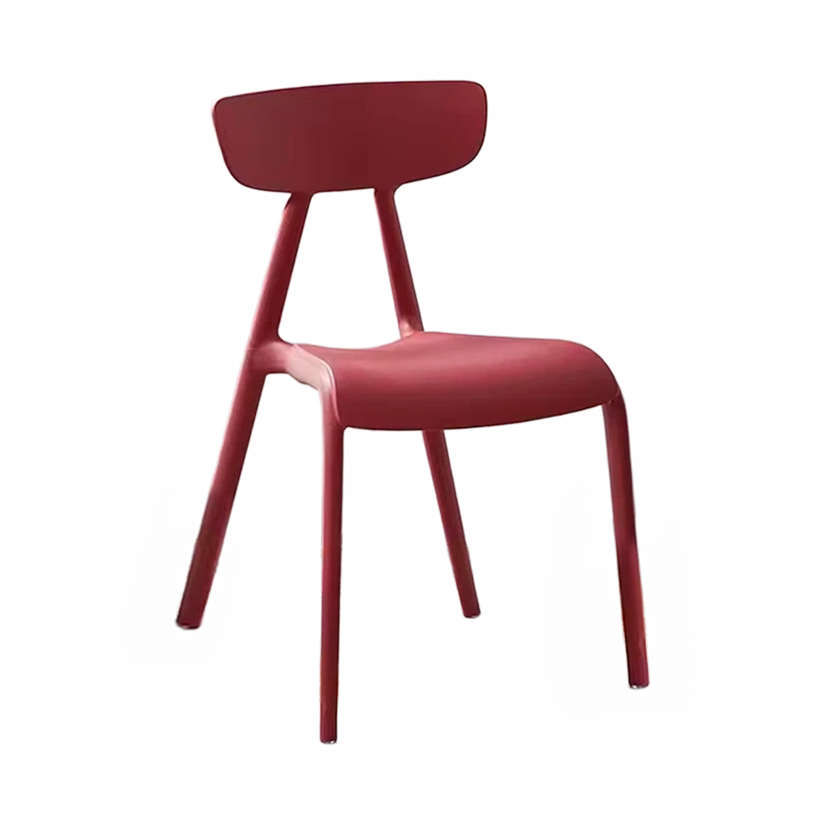 WISEMAX FURNITURE Modern Minimalist Coffee Dining Chair Nordic Fashion Leisure Chair Restaurant Plastic Chair