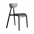 WISEMAX FURNITURE Modern Minimalist Coffee Dining Chair Nordic Fashion Leisure Chair Restaurant Plastic Chair