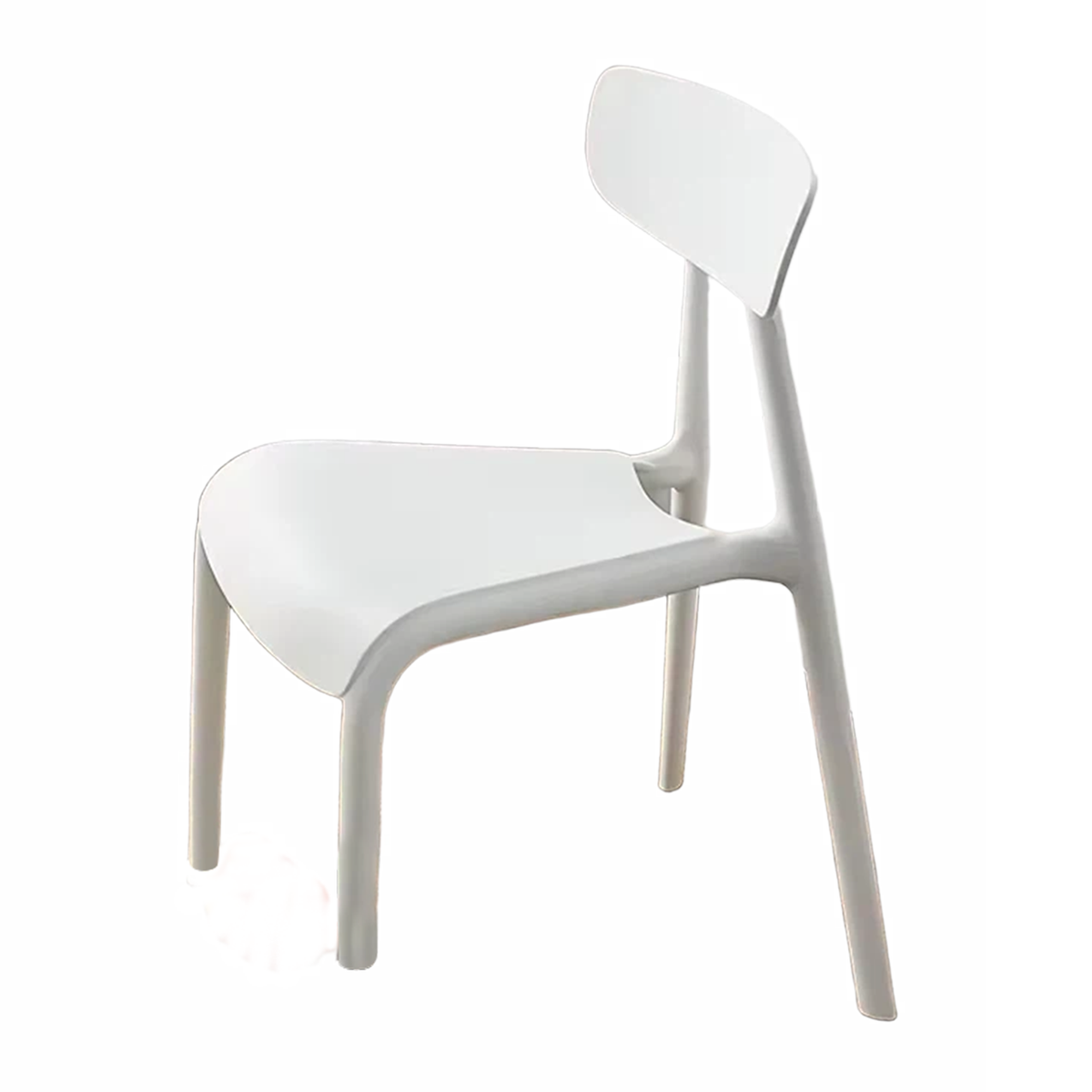 WISEMAX FURNITURE Modern Minimalist Coffee Dining Chair Nordic Fashion Leisure Chair Restaurant Plastic Chair