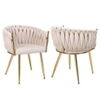 Light Luxury Cheap Price Modern Dining Chairs Velvet Comfortable Dining Chairs
