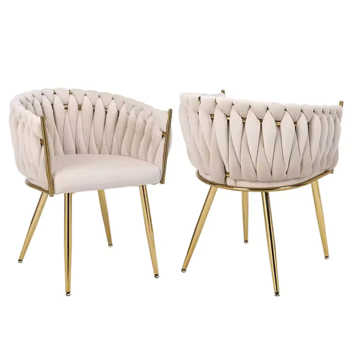 Light Luxury Cheap Price Modern Dining Chairs Velvet Comfortable Dining Chairs