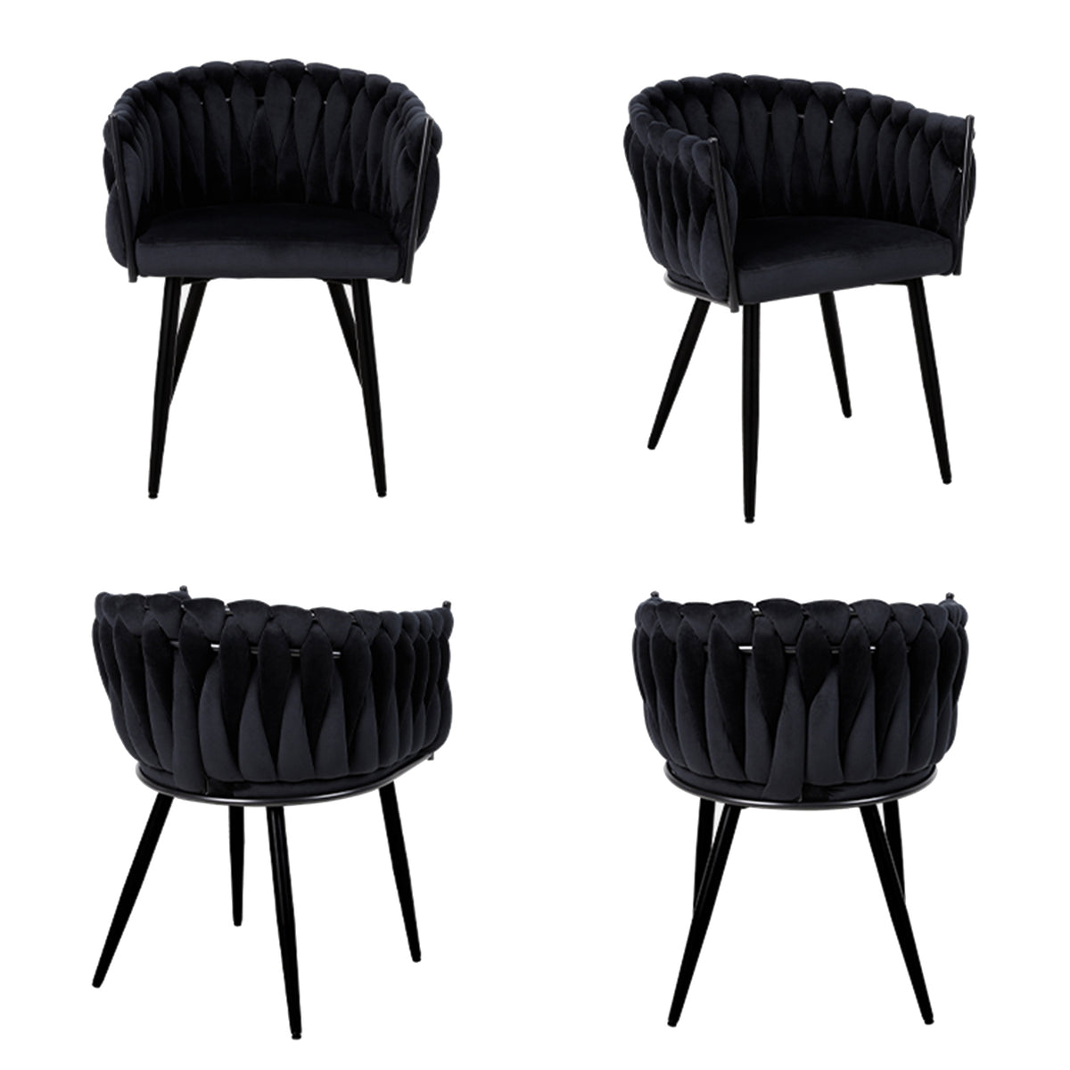 Light Luxury Cheap Price Modern Dining Chairs Velvet Comfortable Dining Chairs