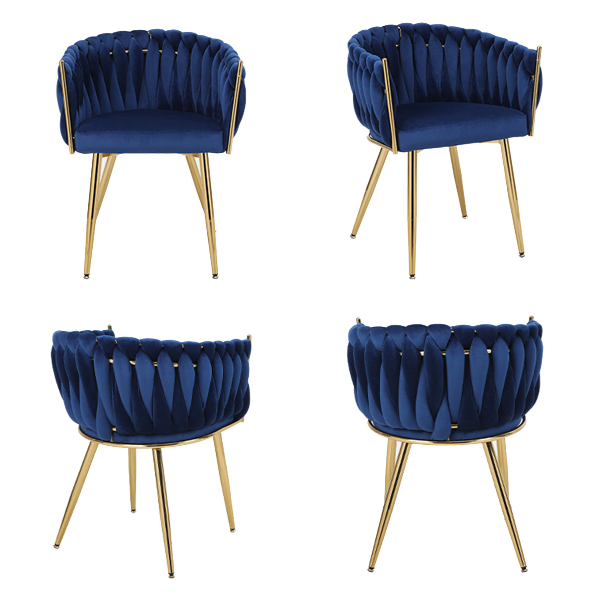 Light Luxury Cheap Price Modern Dining Chairs Velvet Comfortable Dining Chairs
