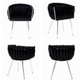 Light Luxury Cheap Price Modern Dining Chairs Velvet Comfortable Dining Chairs