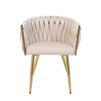 Light Luxury Cheap Price Modern Dining Chairs Velvet Comfortable Dining Chairs