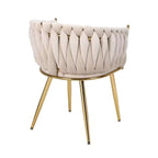 Light Luxury Cheap Price Modern Dining Chairs Velvet Comfortable Dining Chairs