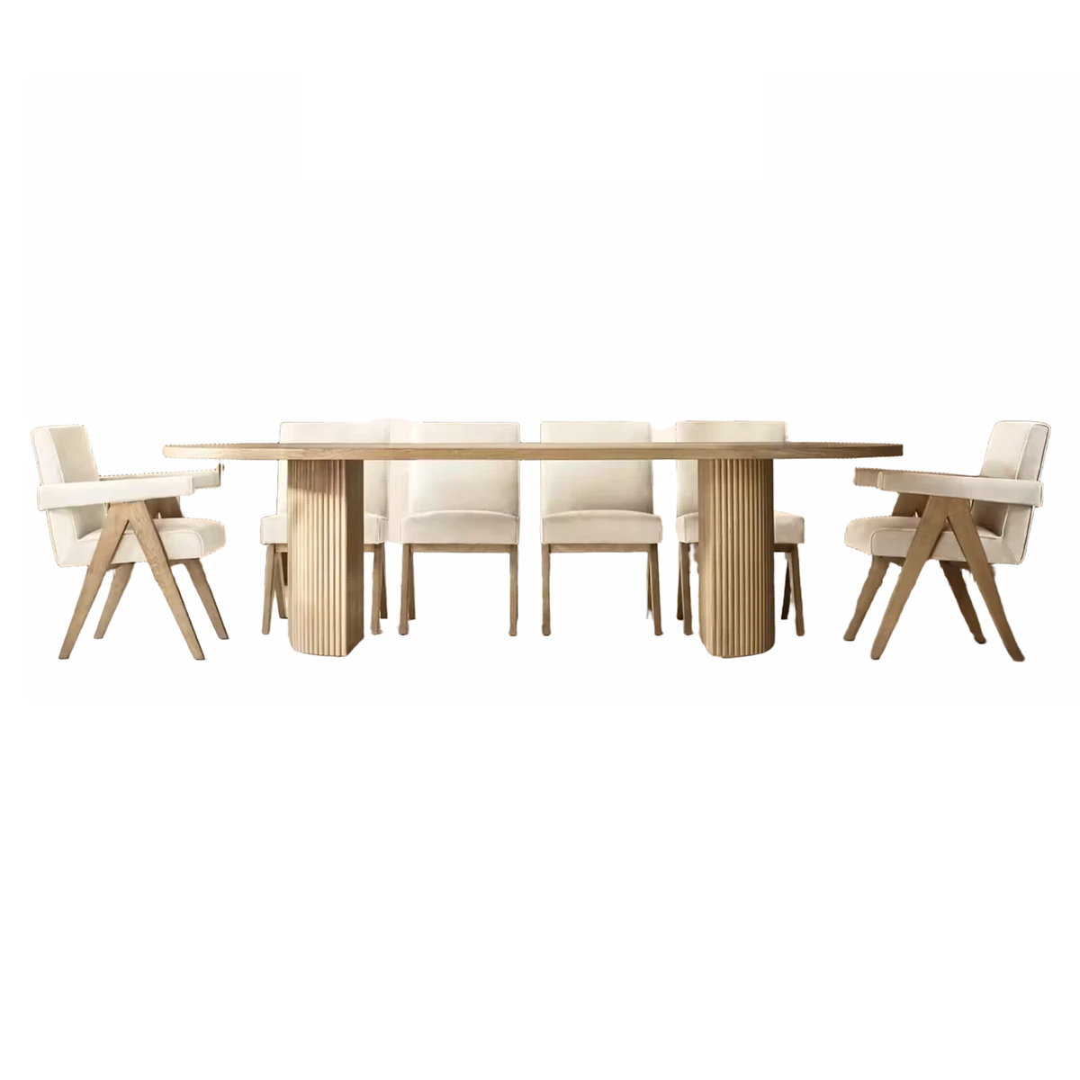 Sassanid OEM Iconic Chandigarh Chair American Dining Room Jakob Fabric Dining Armchair