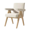 Sassanid OEM Iconic Chandigarh Chair American Dining Room Jakob Fabric Dining Armchair