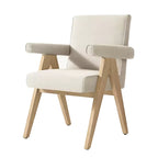 Sassanid OEM Iconic Chandigarh Chair American Dining Room Jakob Fabric Dining Armchair