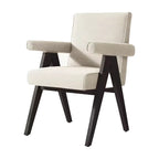 Sassanid OEM Iconic Chandigarh Chair American Dining Room Jakob Fabric Dining Armchair