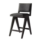 Sassanid OEM Midcentury-modern Simplicity Iconic Chandigar Chair Restaurant Bar Jakob Framed Fabric Bar&Counter Stool