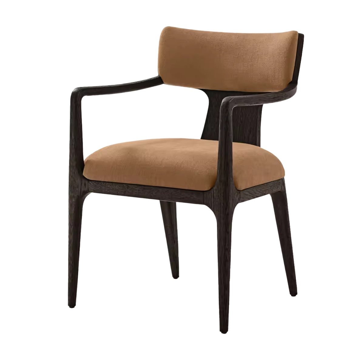 Sassanid OEM New Arrival Harmonious Design American Dining Room Ligne Fabric Dining Armchair