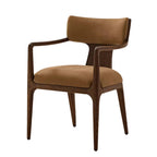 Sassanid OEM New Arrival Harmonious Design American Dining Room Ligne Fabric Dining Armchair