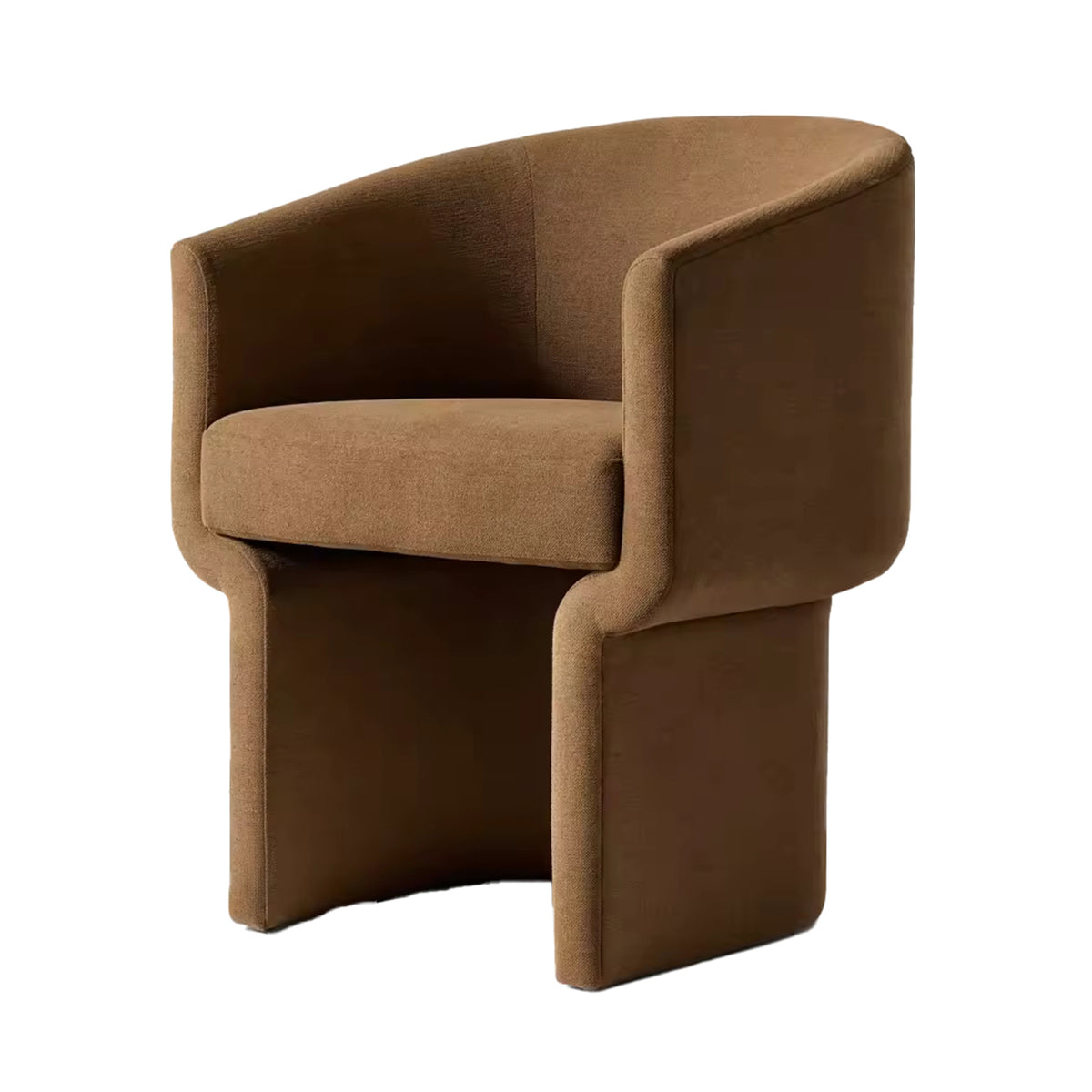 Sassanid OEM New Introduced Norwegian Design Modern Dining Room AVA Fabric Dining Armchair