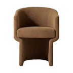 Sassanid OEM New Introduced Norwegian Design Modern Dining Room AVA Fabric Dining Armchair