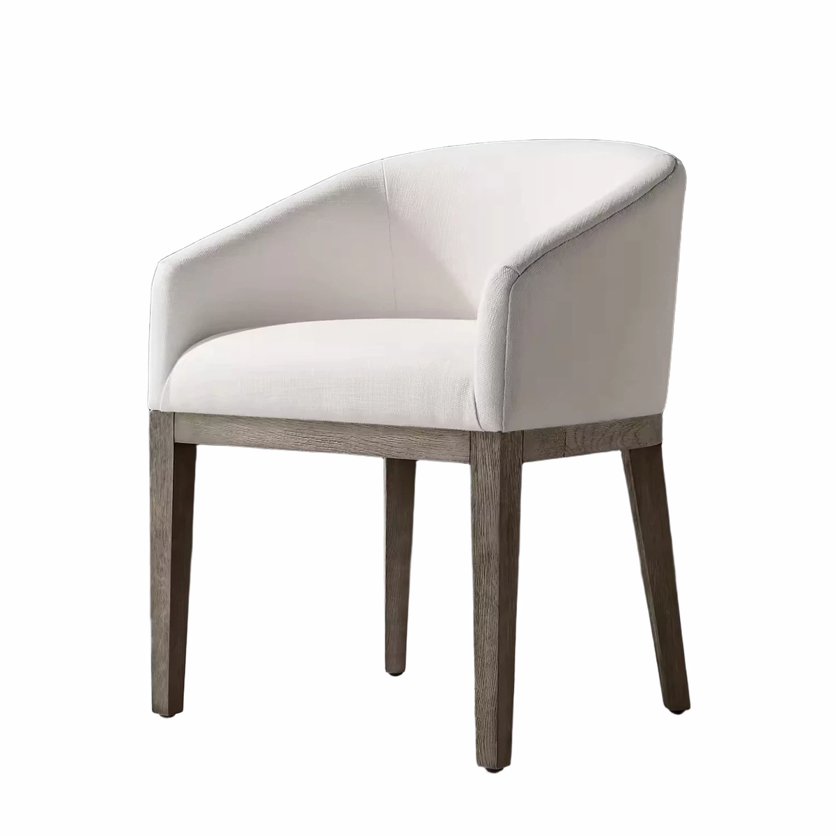 Sassanid NEW Factory Direct Mass Supply Wood Morgan Slope Track Fabric Dining Chair Customizable Dining Room Dining Chair