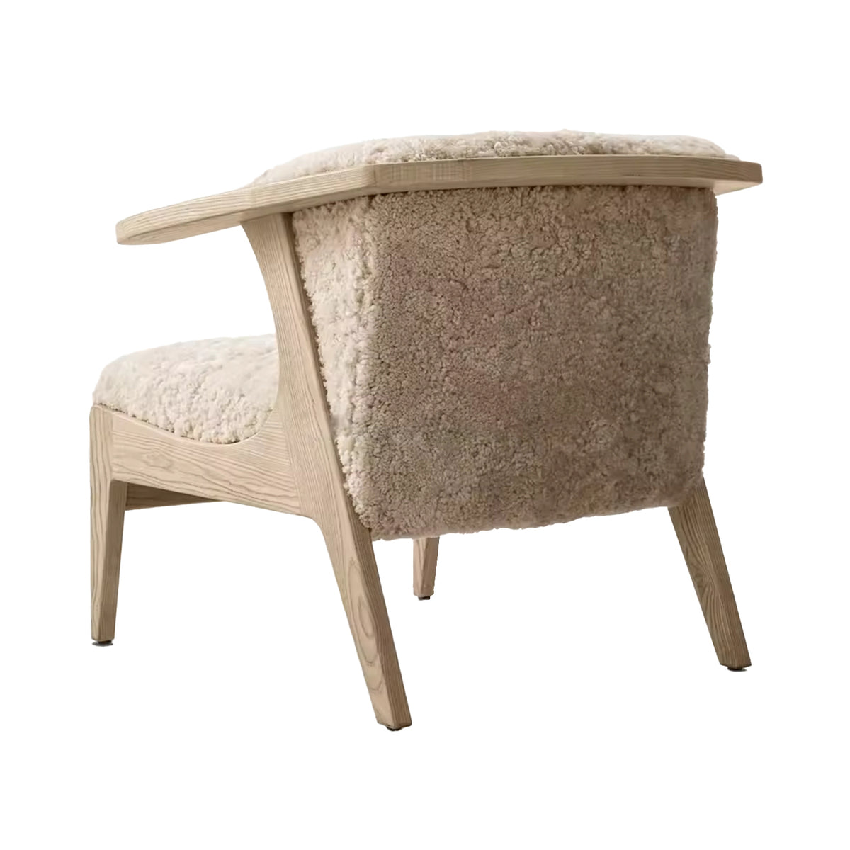 Sassanid OEM New Arrival Luxury Living Room Furniture Set Darien Shearling Chair